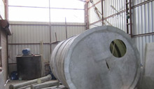 FRP Storage Tanks During Molding